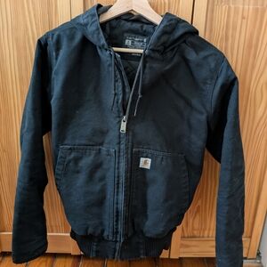Carhartt Black Hooded Jacket